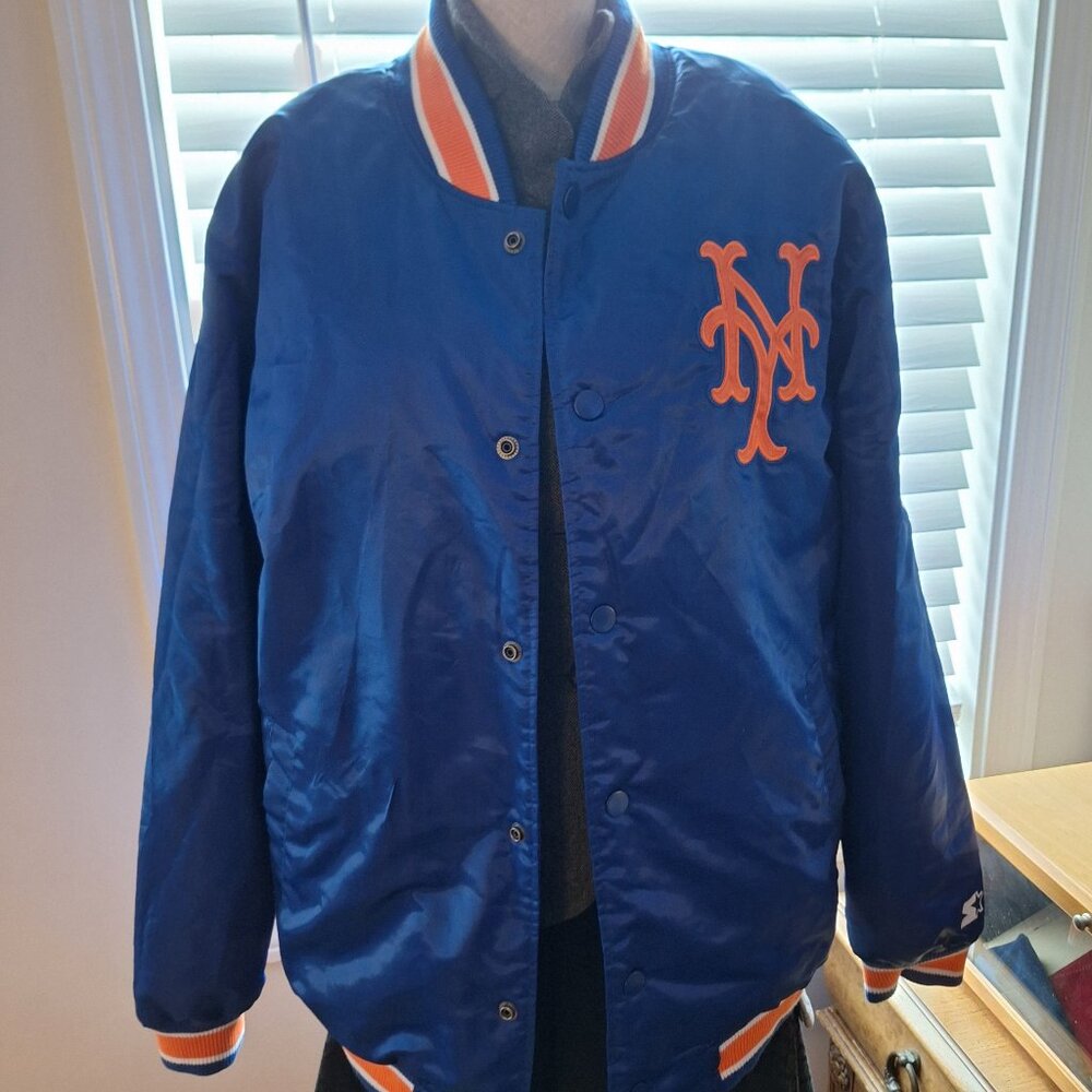 Last Chance NY METS XXL Varsity Jacket Like New